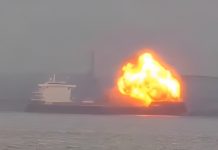 (VIDEO) Bulk carrier eksplodirao nedugo nakon isplovljavanja iz Baltimora