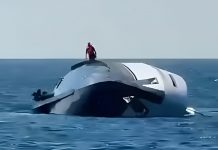 (VIDEO) Nova jahta se prevrnula odmah nakon porinuća u Turskoj