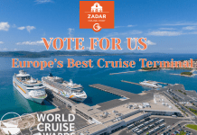 Putnička luka Gaženica ponovno nominirana za nagradu World Cruise Awards u kategoriji “Europe’s Best Cruise Terminal”