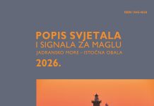Novo izdanje službene publikacije POPIS SVJETALA I SIGNALA ZA MAGLU, Jadransko more – istočna obala, 2026.